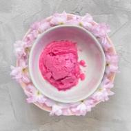 Honey and Beet Frozen Yogurt