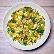 Roasted Golden Beet and Pasta Salad