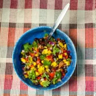 Black Bean and Mango Salsa