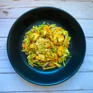 Honey Garlic Chicken & Broccoli Slaw