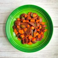 Sweet Turmeric Beets and Carrots