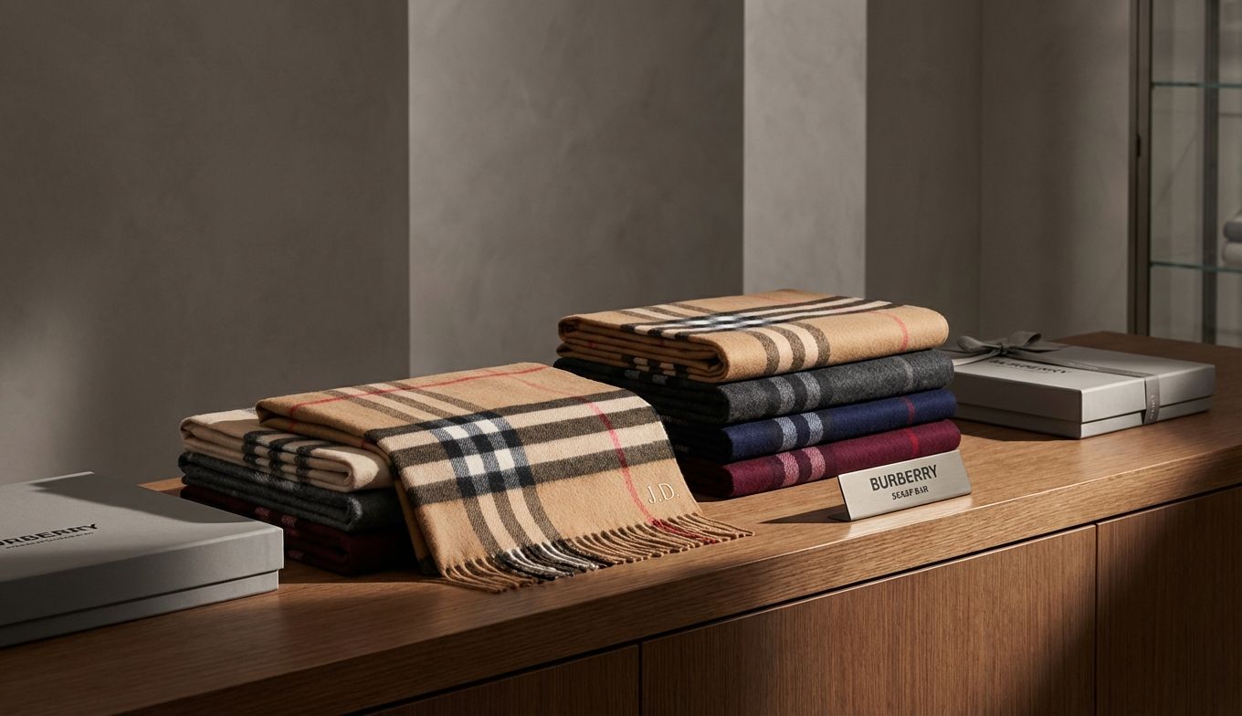 Burberry Scarf Bar: The Art of Experiential Luxury Gifting