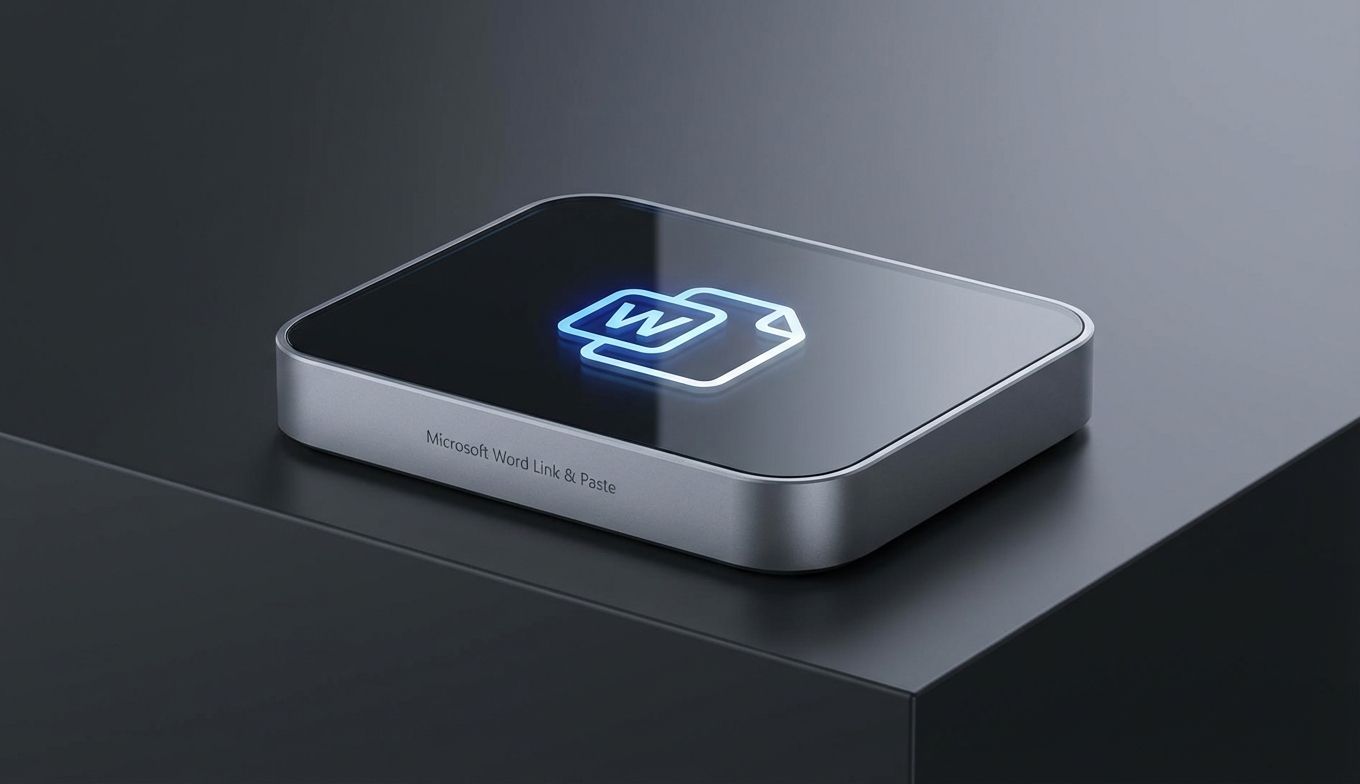 Microsoft Word Paste to Link: New Hyperlink Shortcut Feature