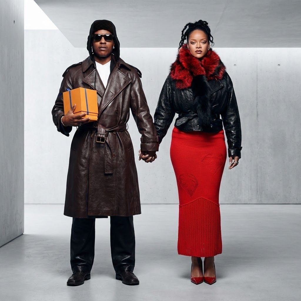 Rihanna & A$AP Rocky's Valentine's Day Date Night Style 2025