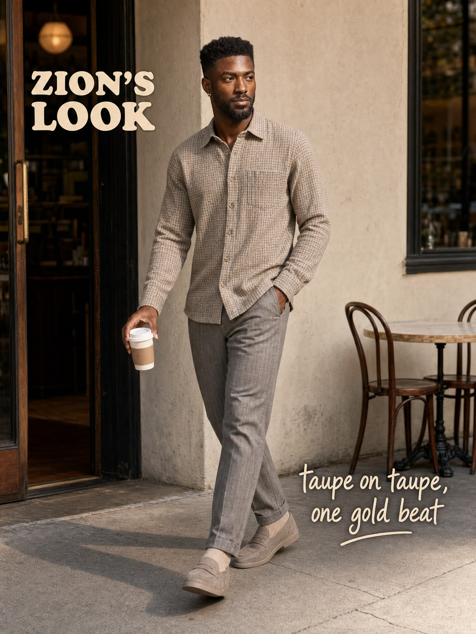 How to Wear Yellow and Beige: The Comfort Performer Look