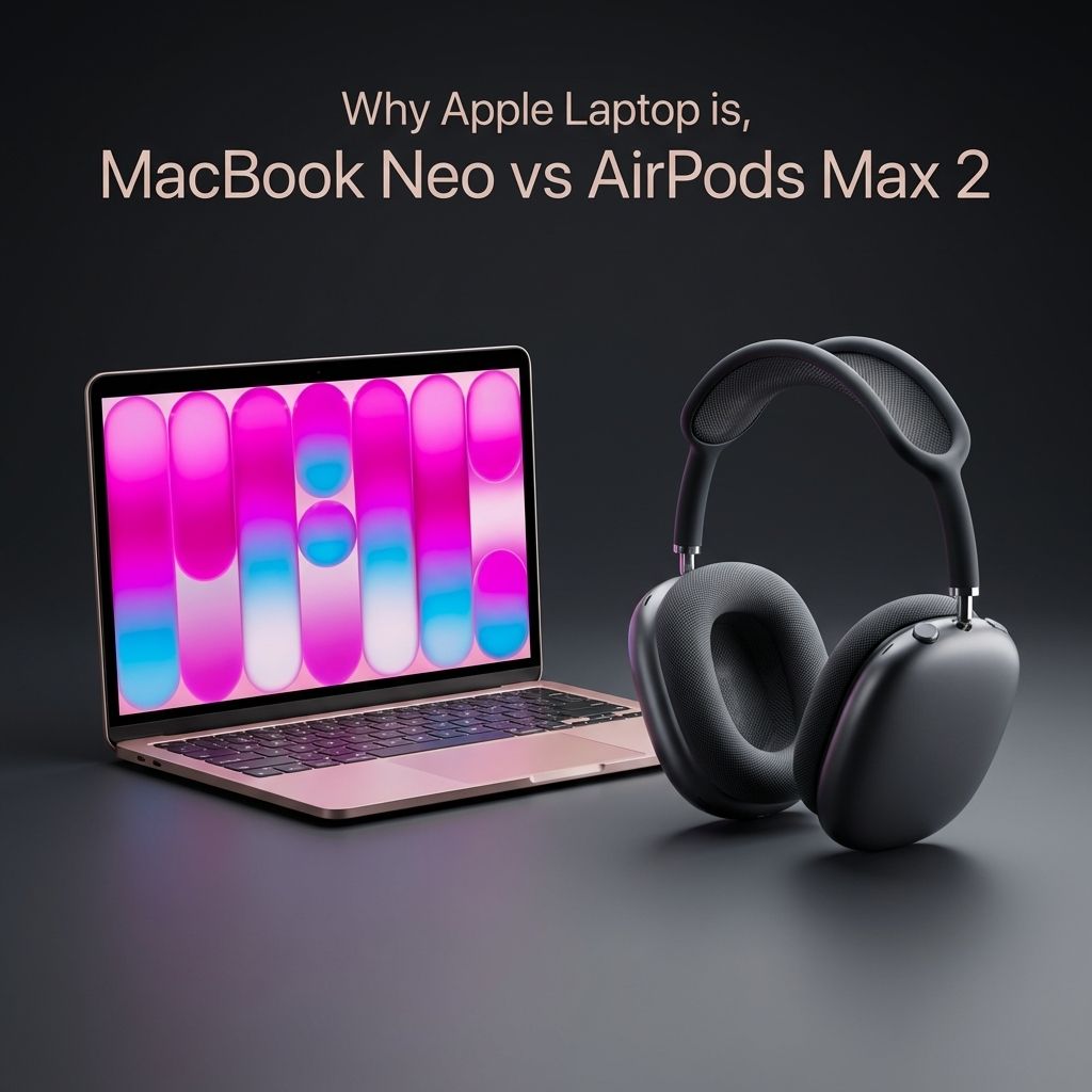 MacBook Neo vs AirPods Max 2: Why Apple's Laptop is Cheaper