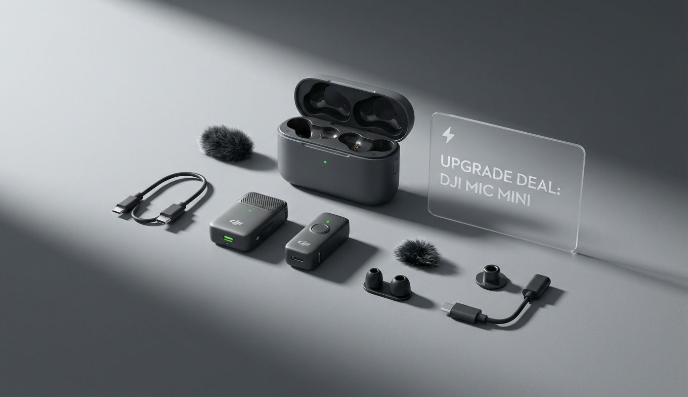 DJI Mic Mini Deal: Pro Wireless Audio Under $60