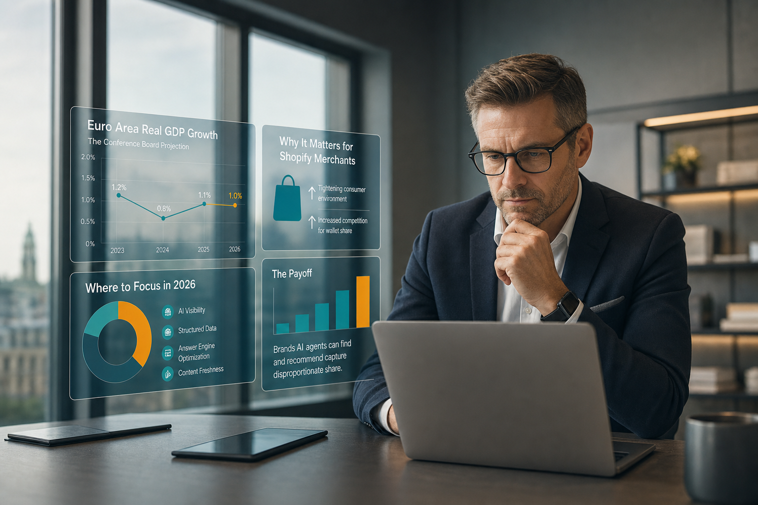 How Should Shopify Merchants Respond to Slowing Euro Area GDP Growth in 2026?