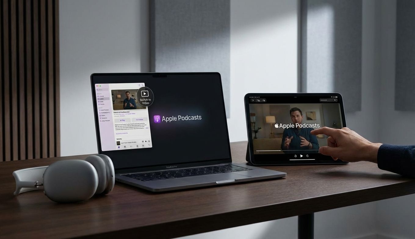 Apple Podcasts Video Switching: Seamless Audio-to-Video Sync Explained