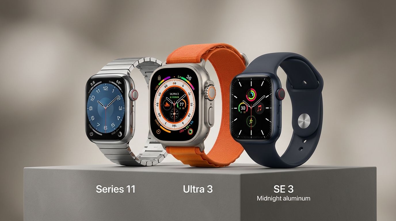 Apple Watch Series 11 vs SE 3 vs Ultra 3: Which to Buy in 2026?