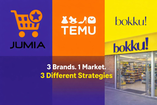 Jumia vs Temu vs Bokku: Same Market, 3 Different Strategies That Won