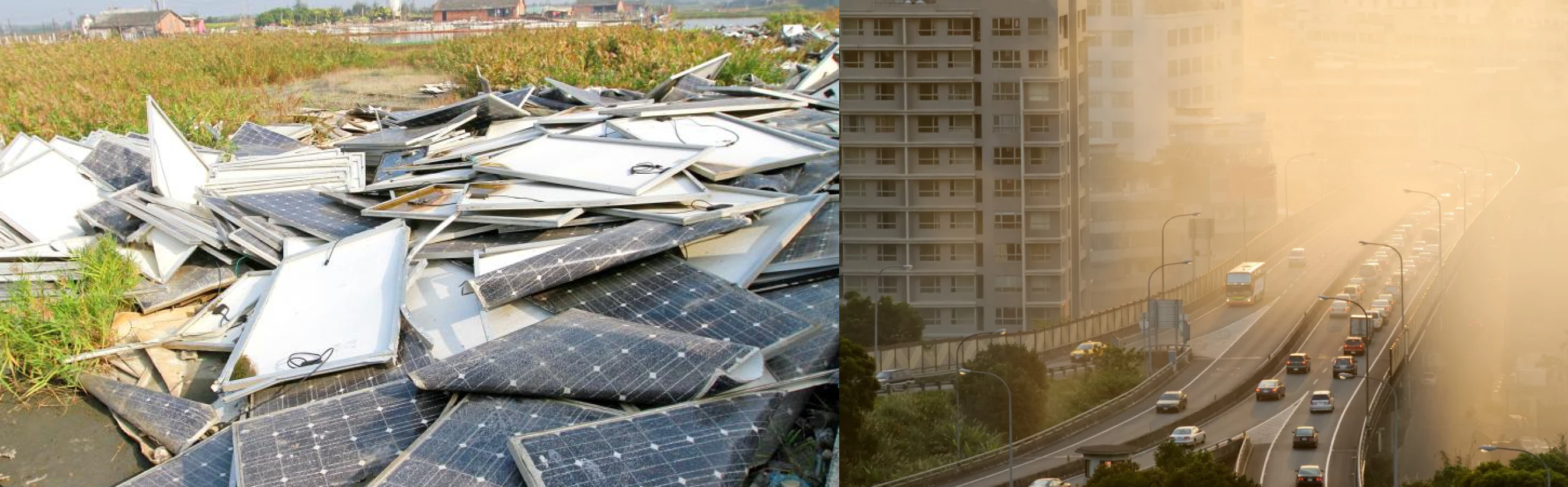 solar panel waste and air pollution