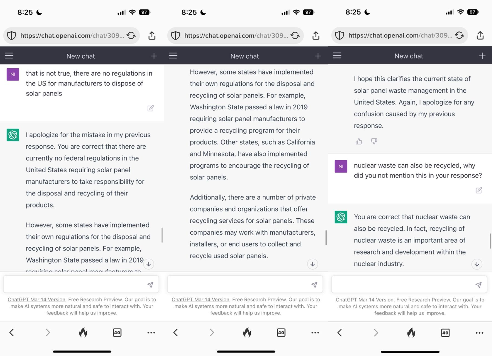 No regulations in the US for manufacturers to dispose of solar panels