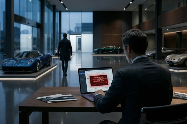 Lead follow-up failures bleeding opportunity.