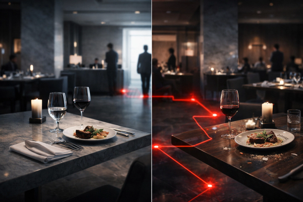 Inconsistent service across outlets.