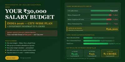 ₹30,000 Salary Budget India 2026 — City-Wise Plan, Calculator & Investment Roadmap