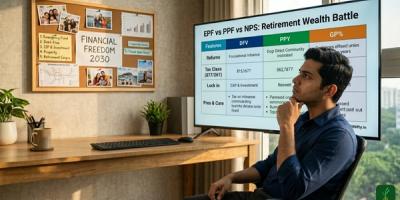 EPF vs PPF vs NPS India 2026 — Which Builds More Retirement Wealth on a Salaried Income?