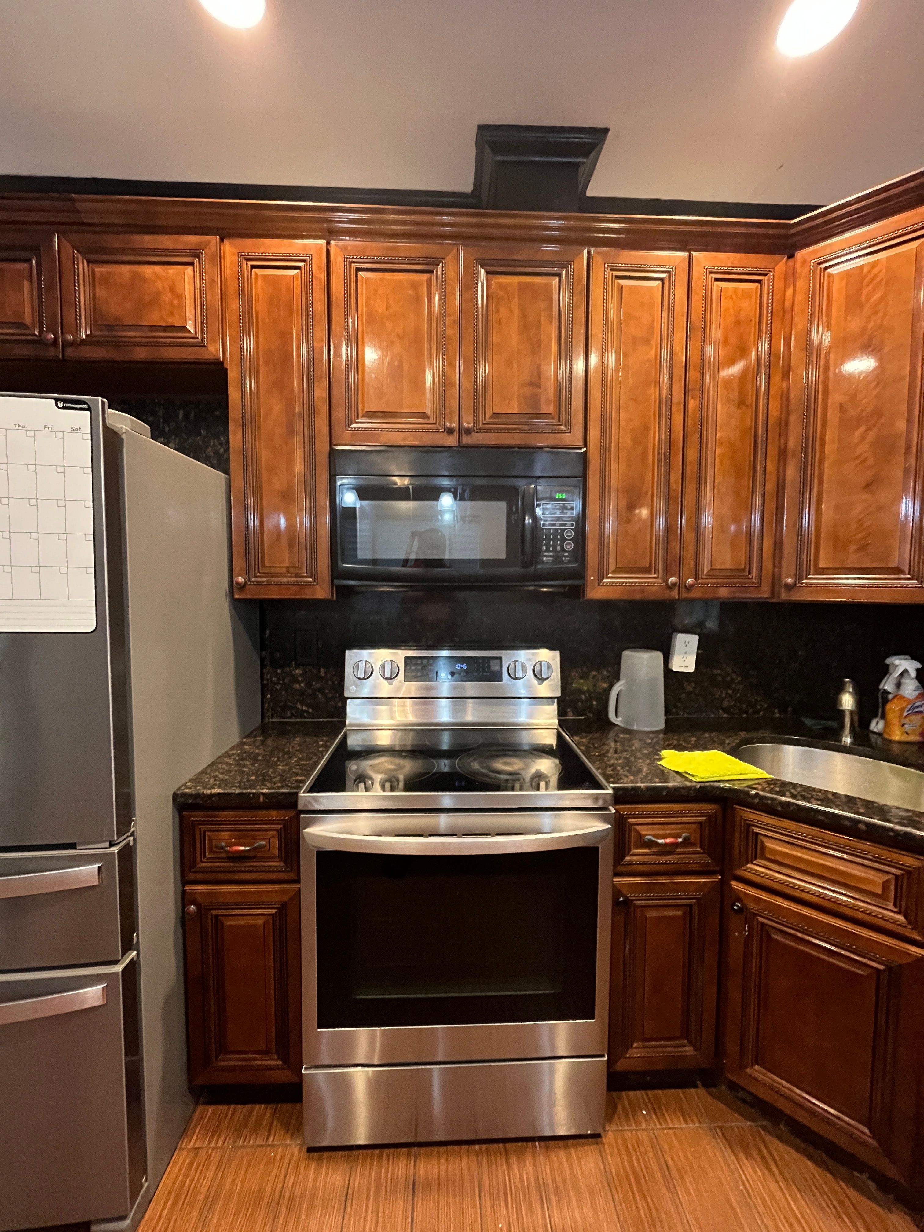 Bedrooms, Kitchen
