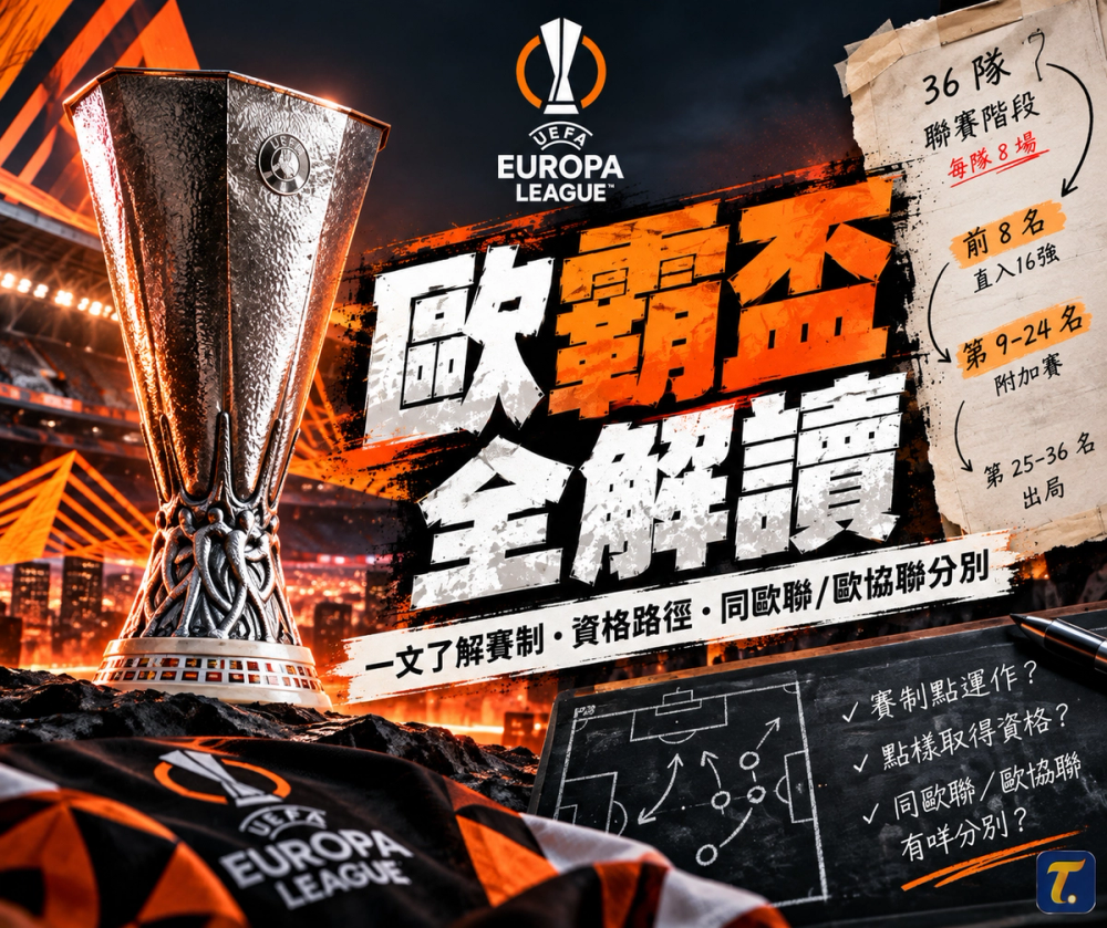 歐霸盃是甚麼？賽制、資格與歐聯／歐協聯分別