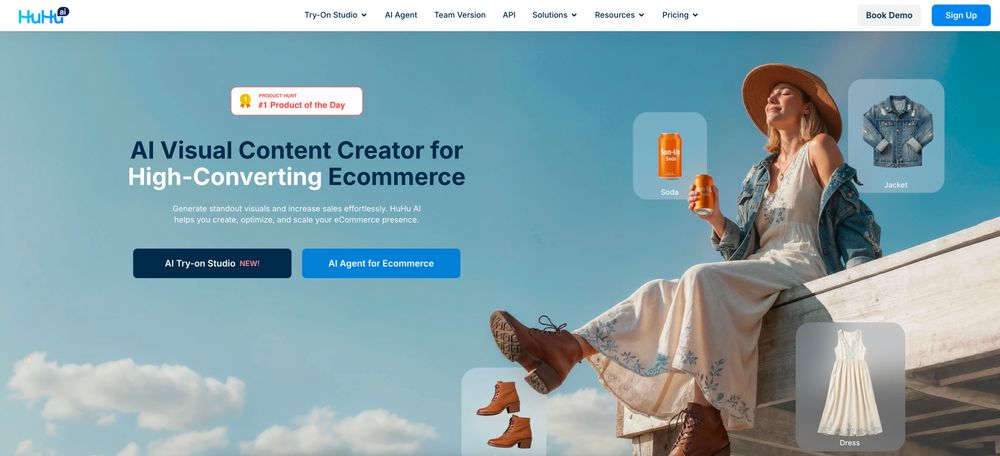 Screenshot of Huhu.ai