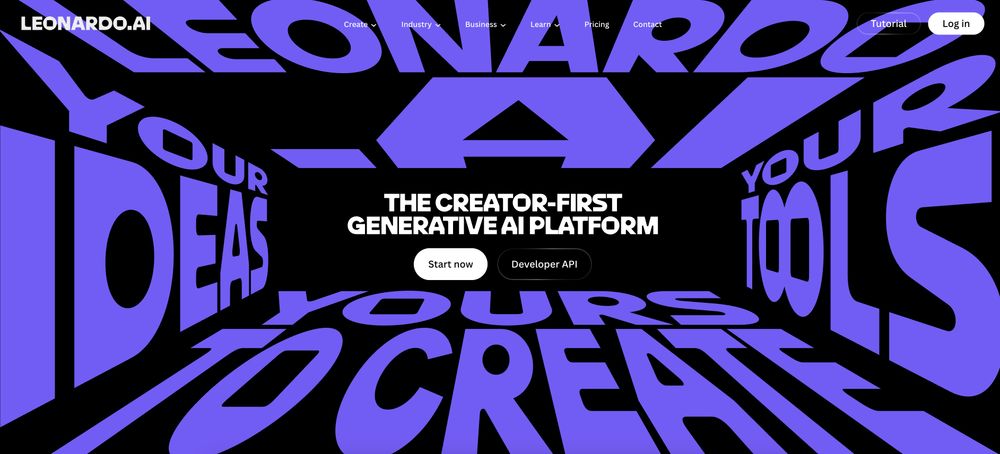 Screenshot of Leonardo.ai