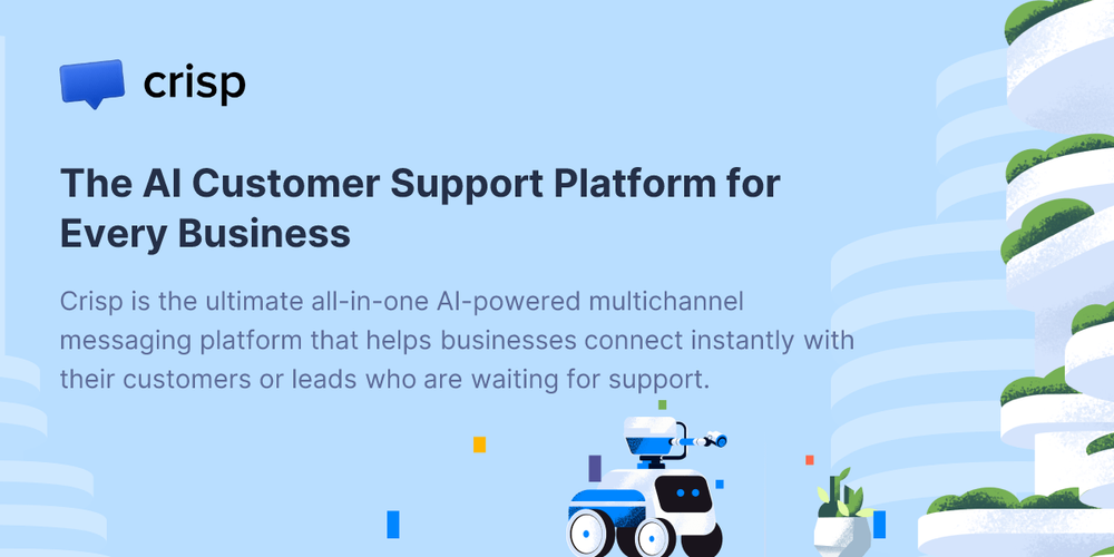 Screenshot of Crisp - AI Customer Support Platform