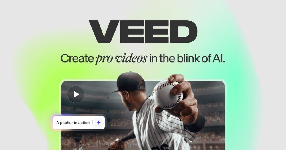 Screenshot of VEED