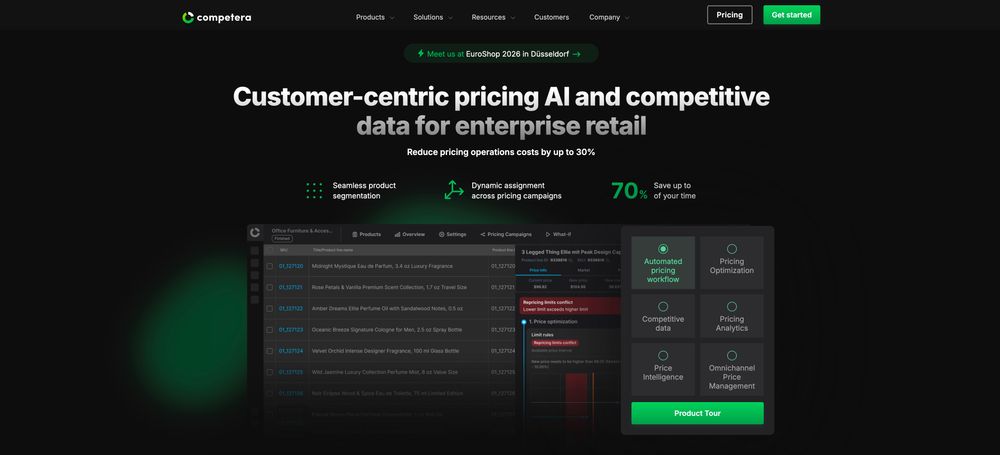 Screenshot of AI-Driven Retail Price Optimization Software