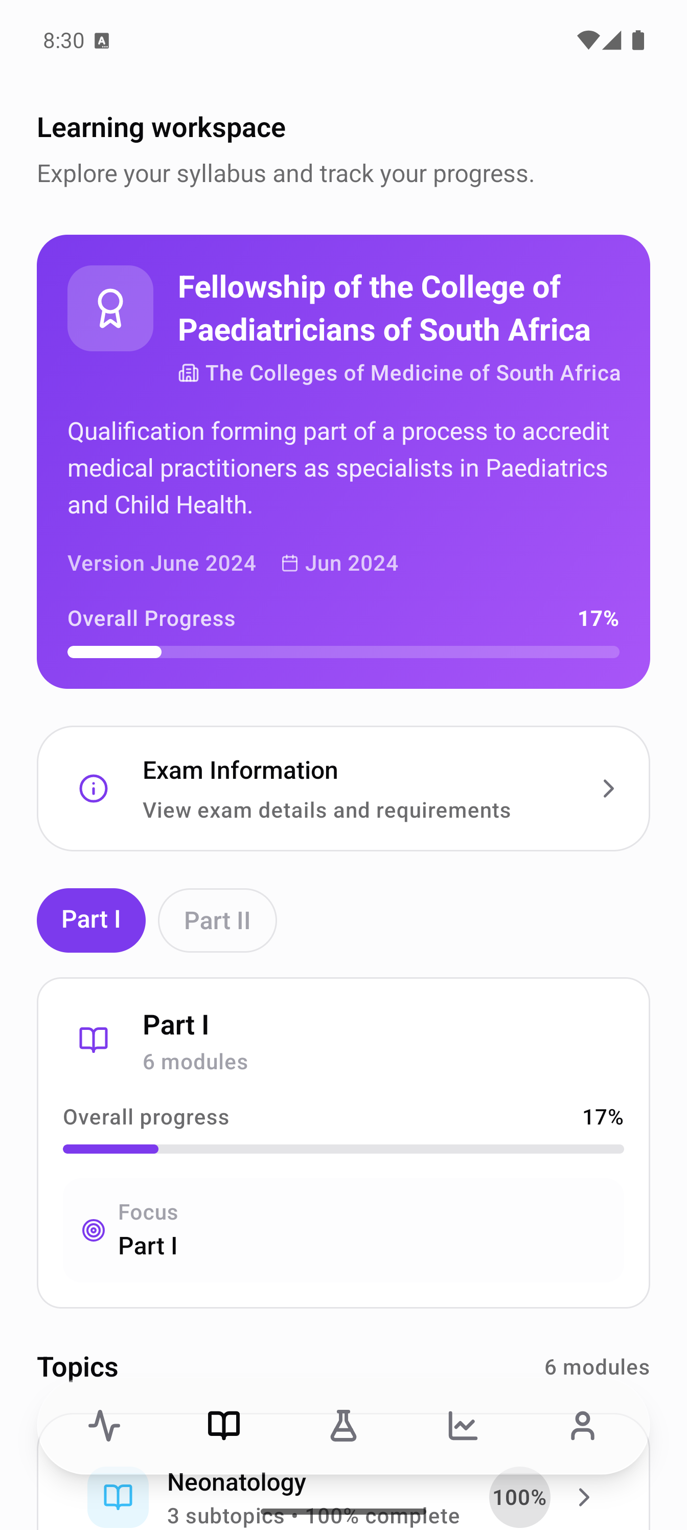 AI interface tailored to medical workflows and South African guidelines