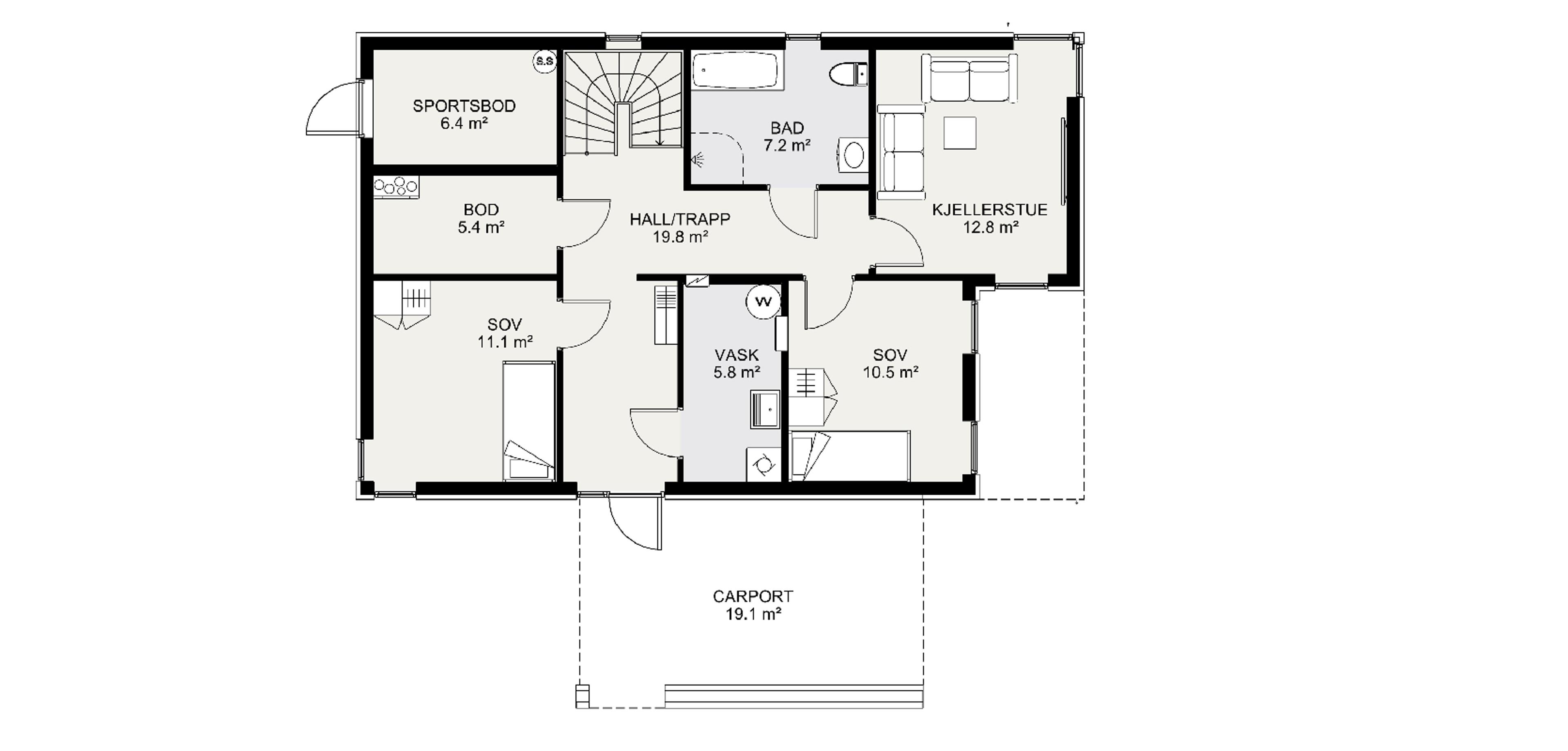 Signatur 303 - moderne hus | Mesterhus