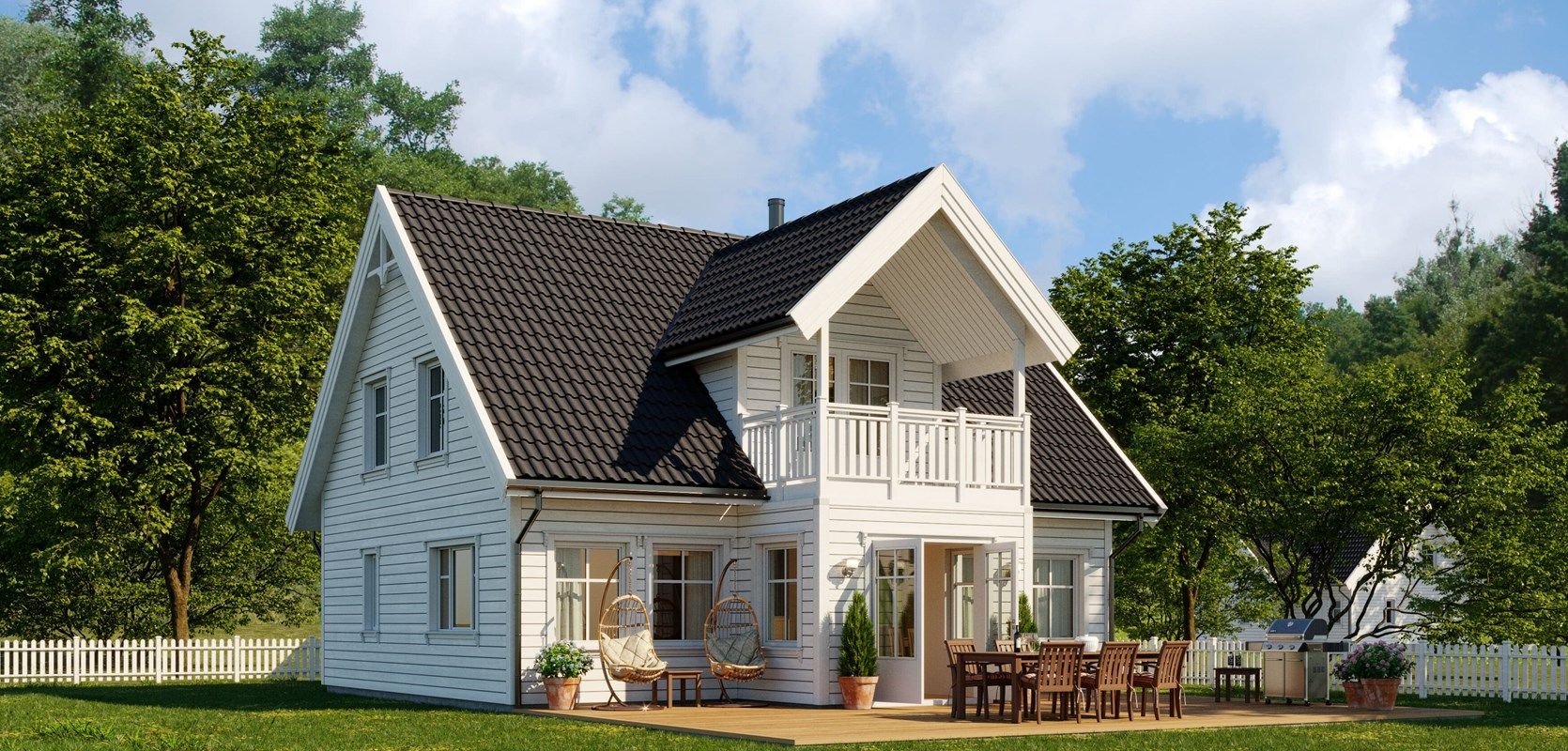 Det perfekte hjemmet for deg som ønsker en tradisjonell og koselig stil med moderne funksjonalitet. 