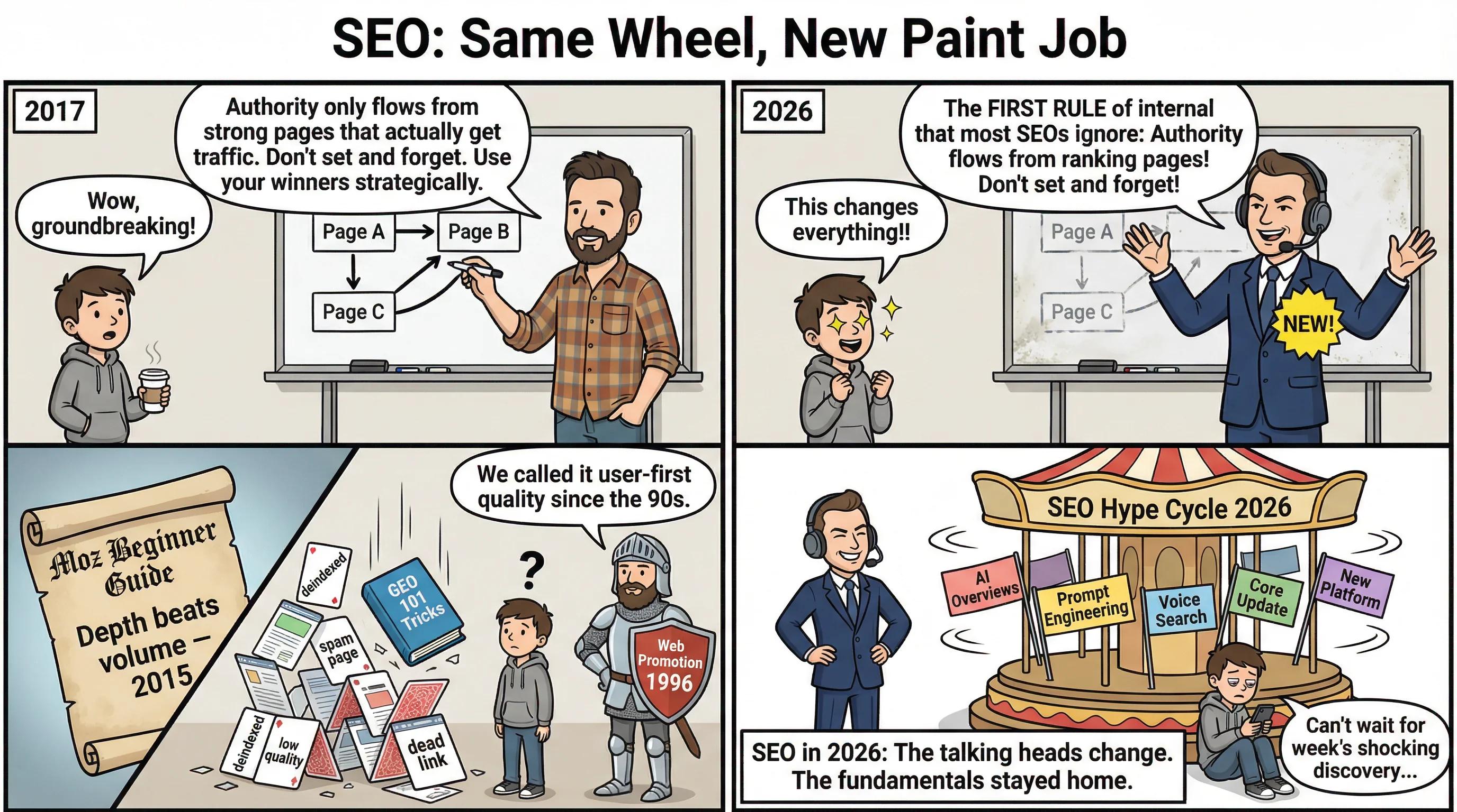 Nothing New Under the SERP: Why SEO Fundamentals Still Win