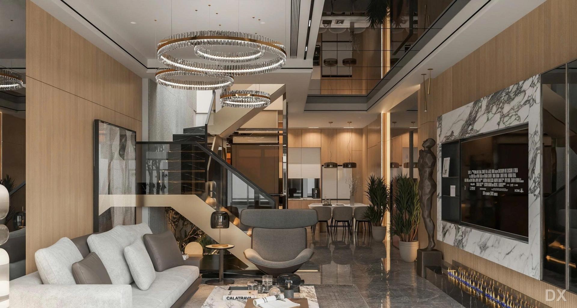 Nhà phố Modern Wood tông gỗ sáng
