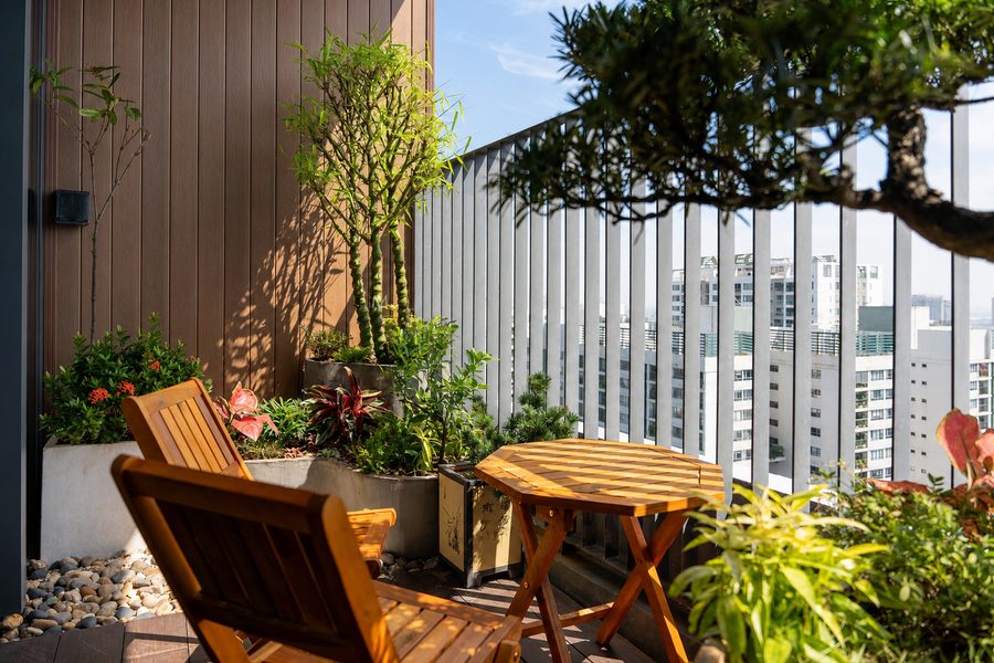 Căn hộ Han Jardin 141m² phong cách Đông Dương - Ban công xanh, ảnh 15