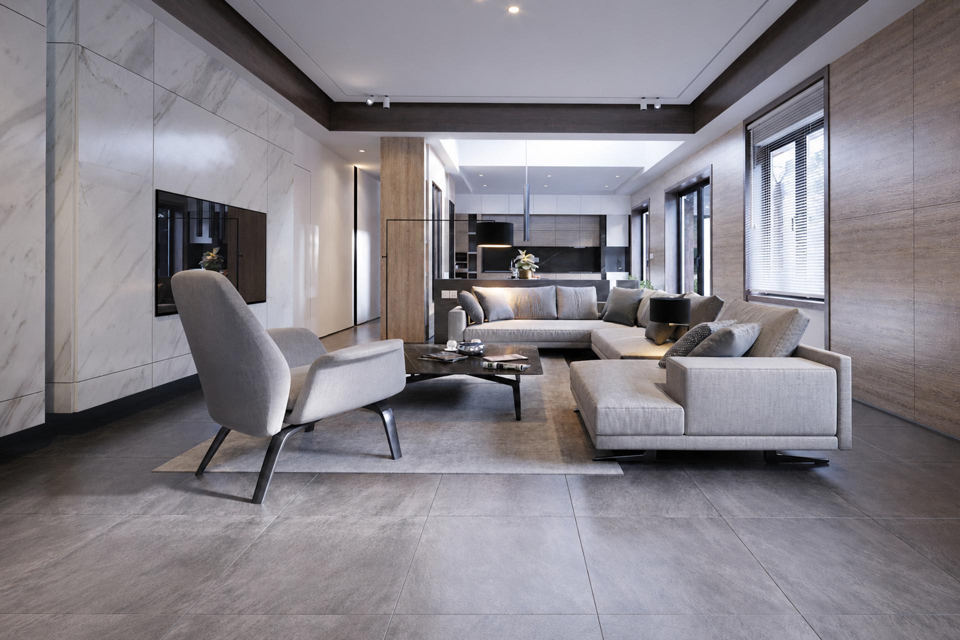 Riverside Harmony Villa 350m² - Hiện đại tối giản