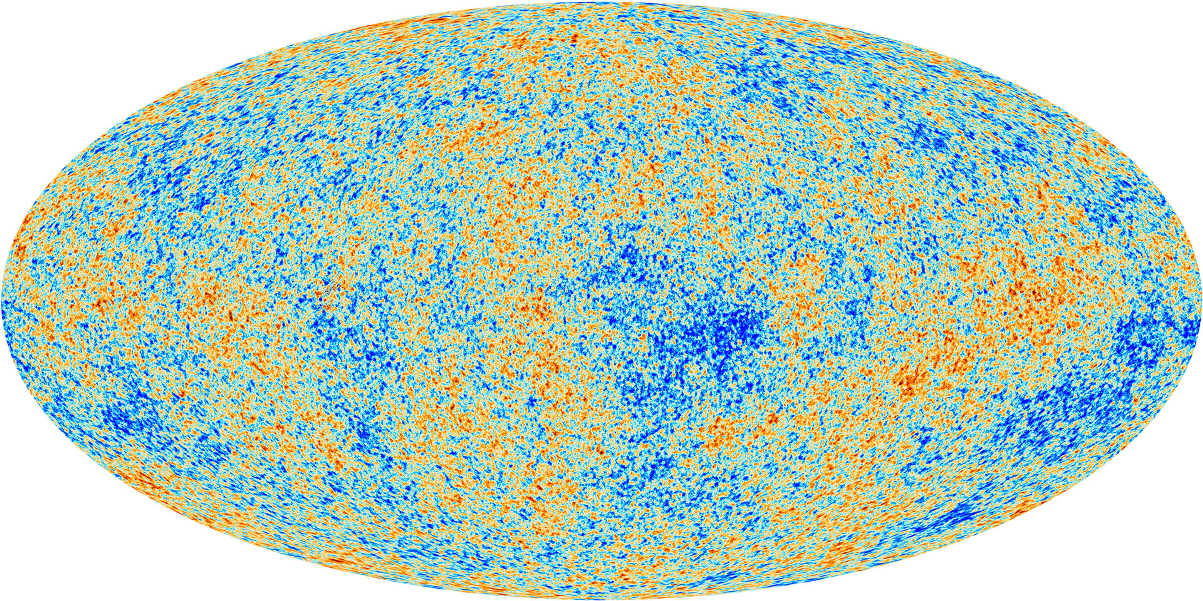 An image of the cosmic microwave background