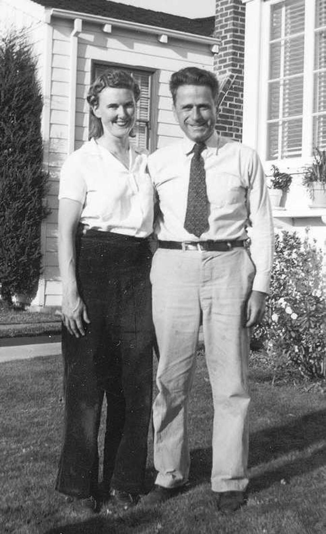 My mother and father in the mid-1940s.