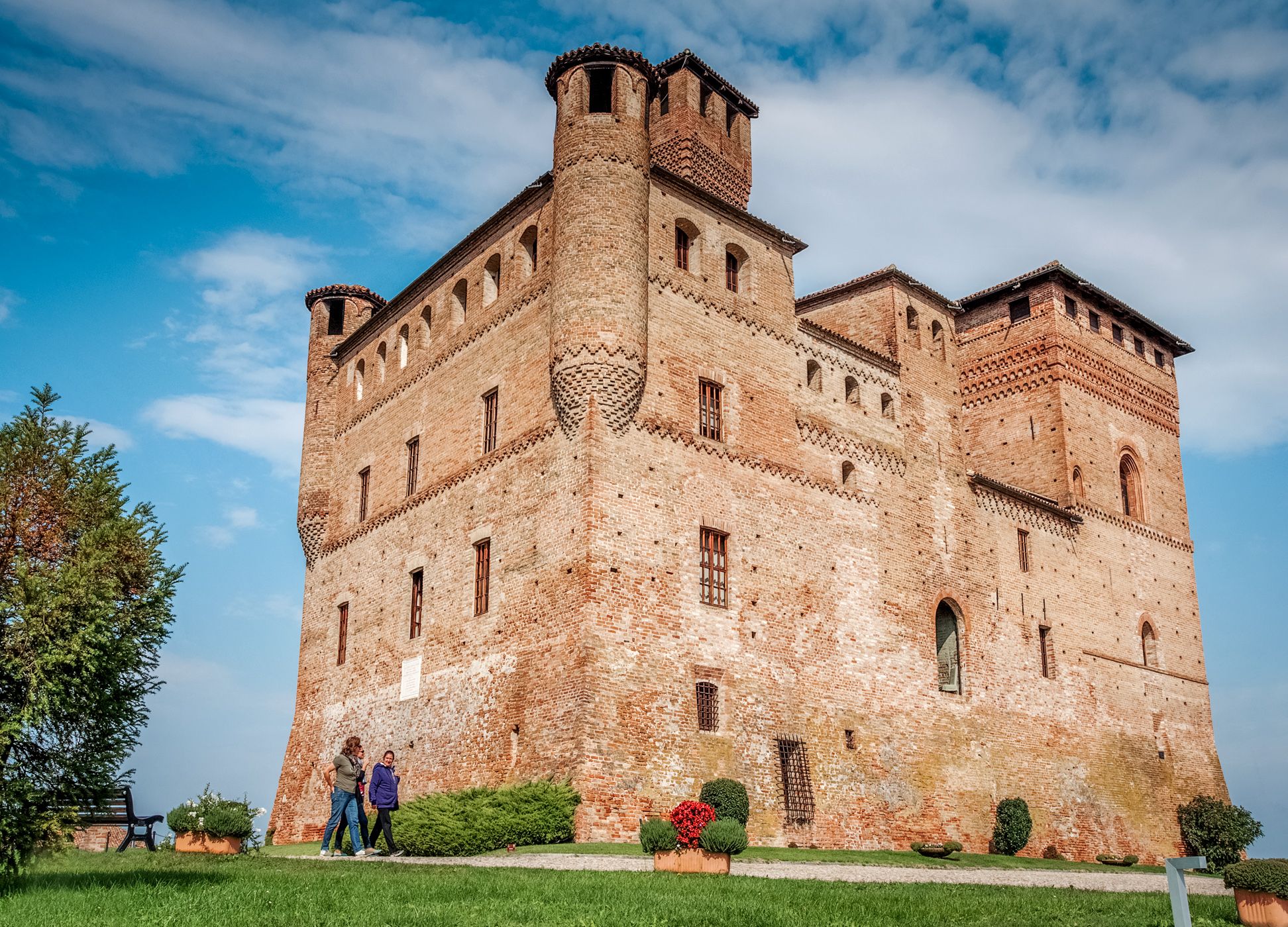 Castello di Grinzane Cavour i Langhe-området, Piemonte