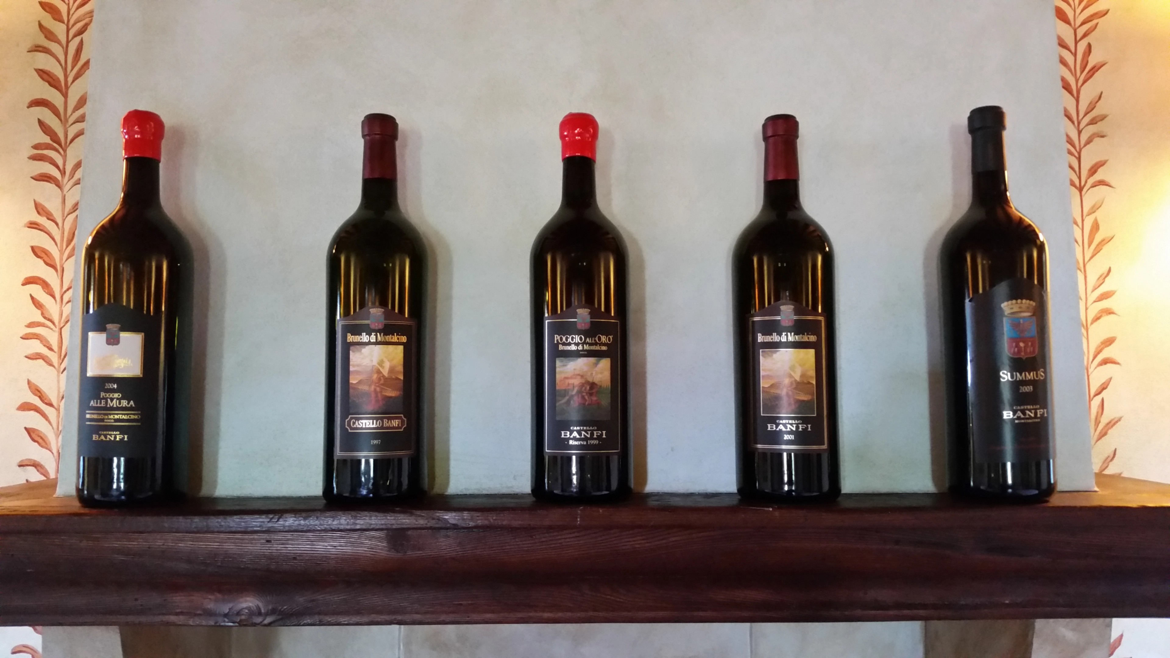 Banfi ble en av våre beste opplevelse, dagen vi hadde i Brunello området.