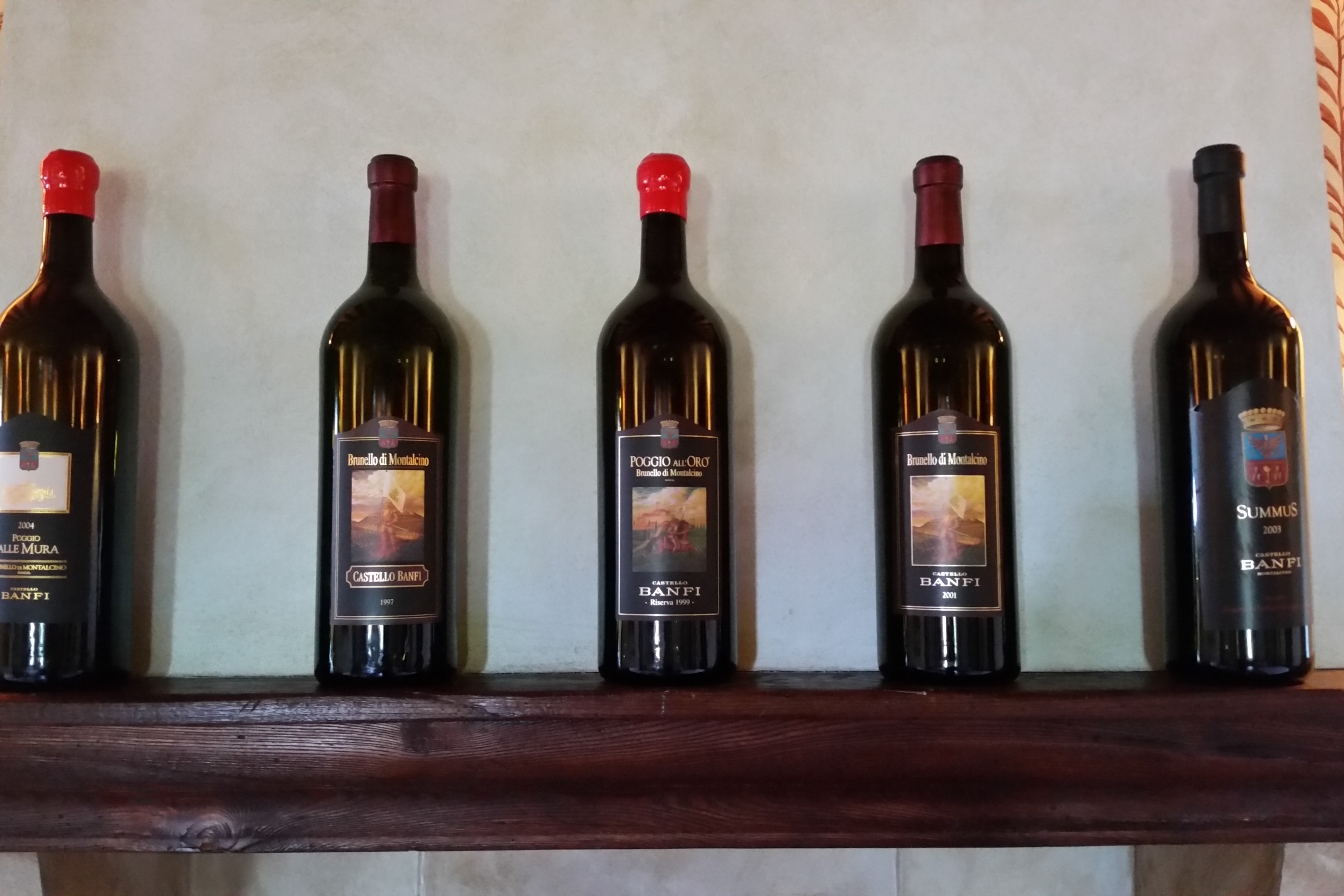 Banfi ble en av våre beste opplevelse, dagen vi hadde i Brunello området.