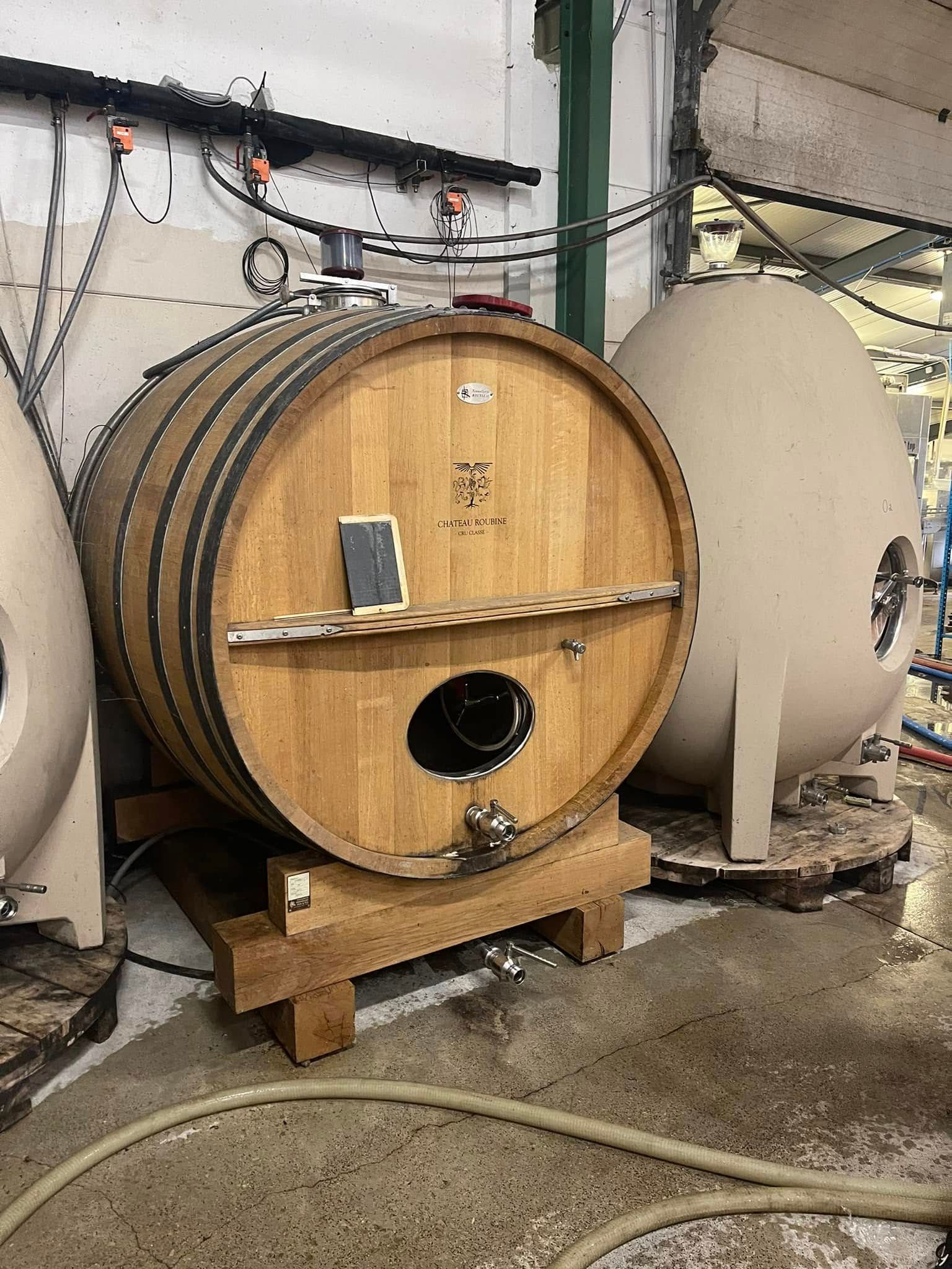 Ch. Roubine og deres spesielle egg-formede tanker