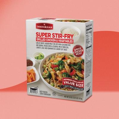 Super Stir-Fry - Grilled Chicken & Vegetables