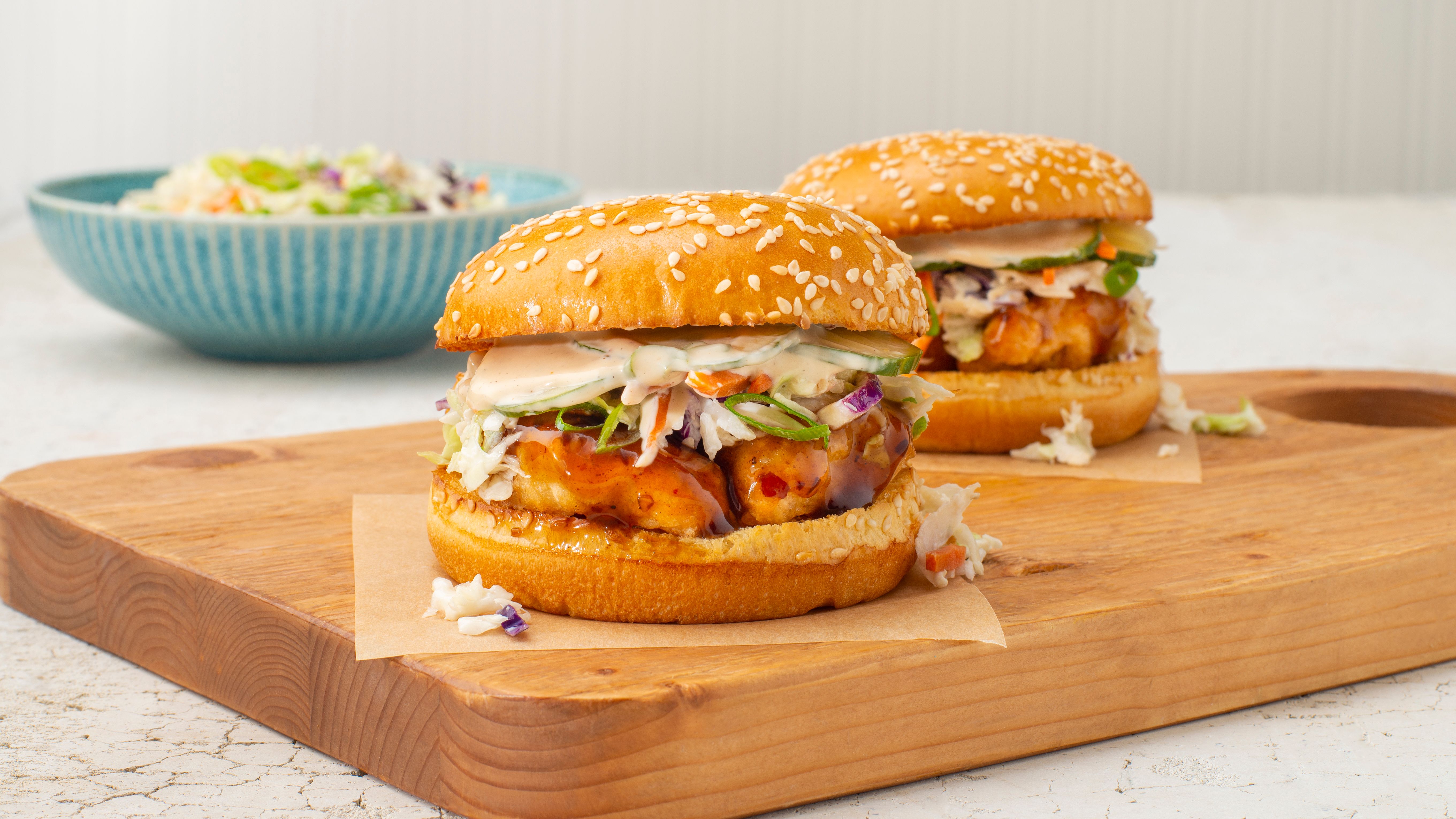 General Tso's Chicken Sandwiches