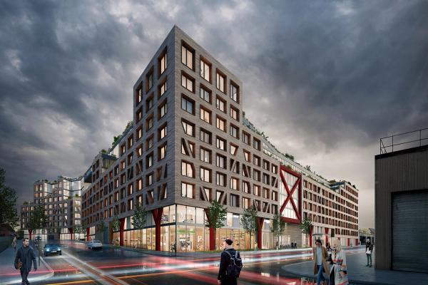 Evergreen Gardens residential rendering in Brooklyn