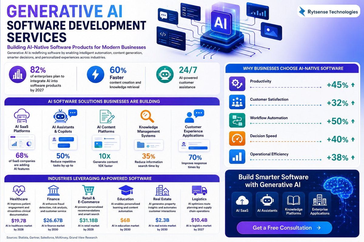 Generative AI Software Development Services