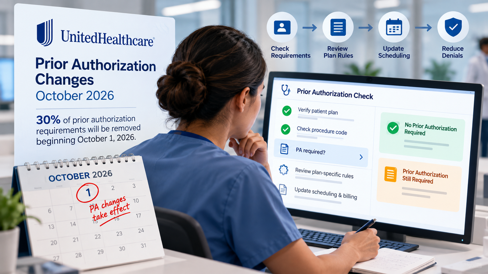 UnitedHealthcare Prior Authorization Changes: October 2026