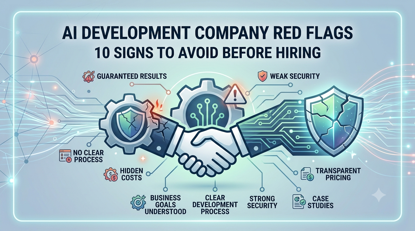 AI Development Company Red Flags: 10 Signs to Avoid Before Hiring