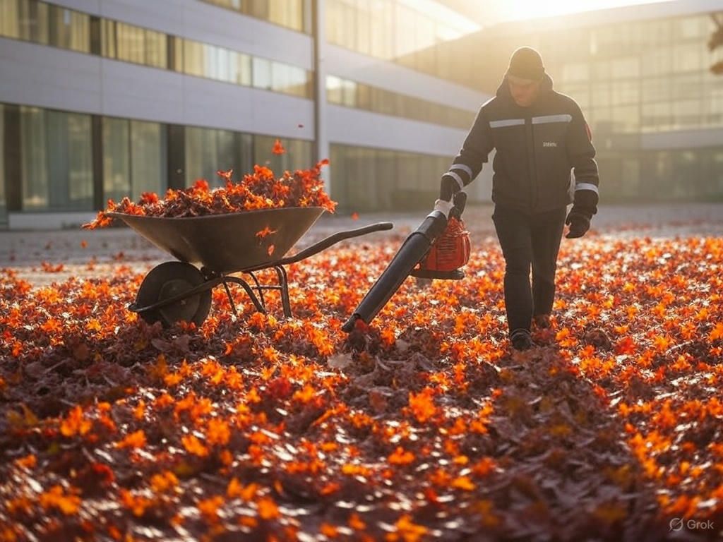 Commercial Leaf Removal Commercial Leaf Removal image