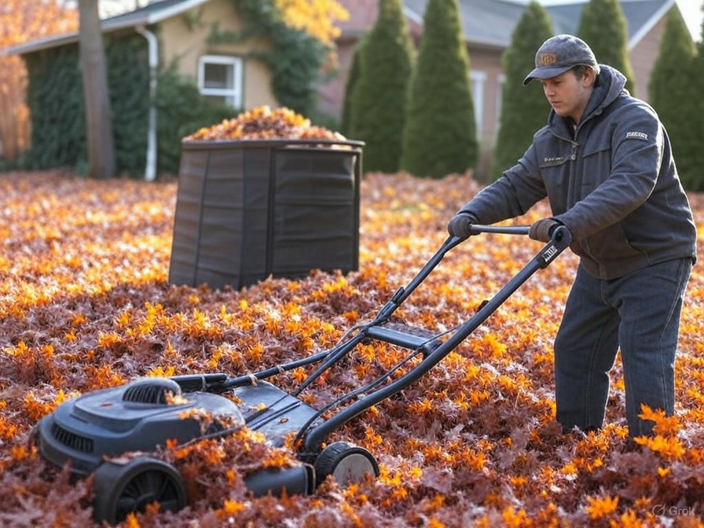Leaf Mulching & Composting Leaf Mulching & Composting image
