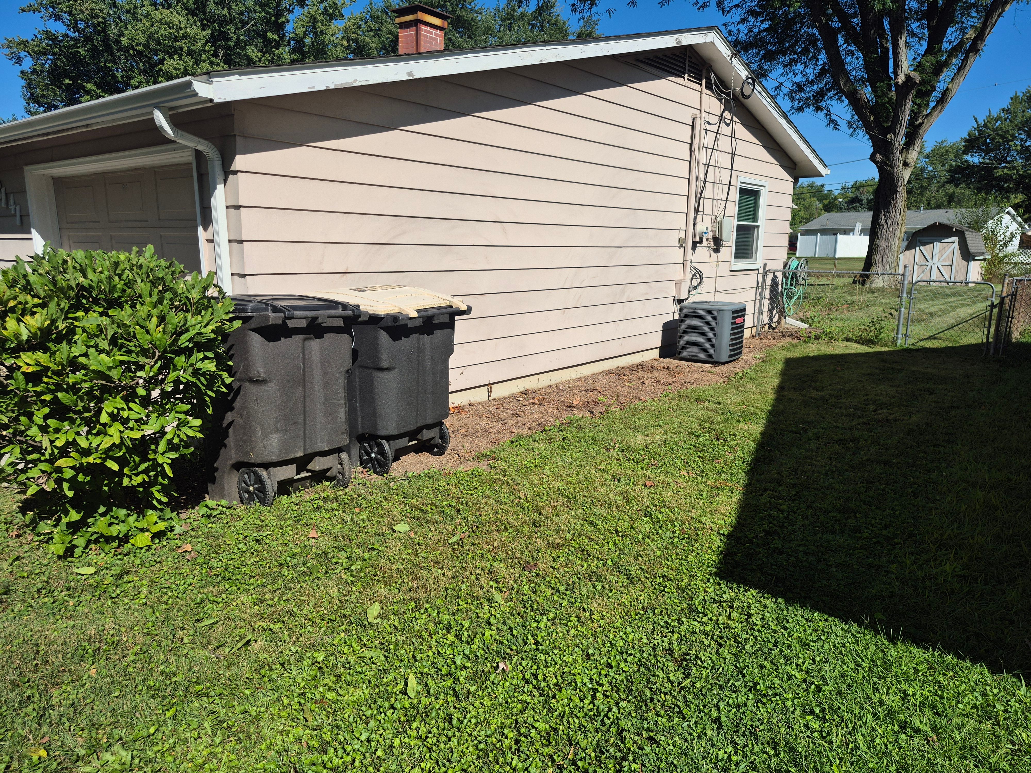 Other Side of House After Cleanup
